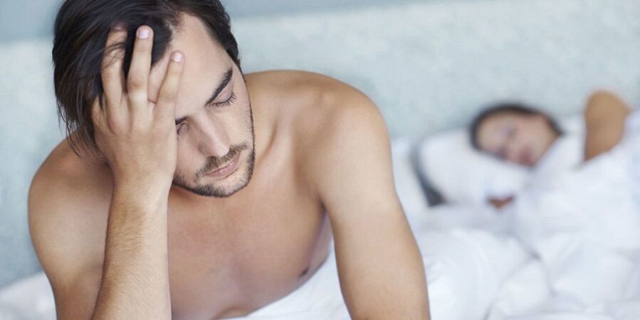 Decreased sexual activity in men with prostatitis